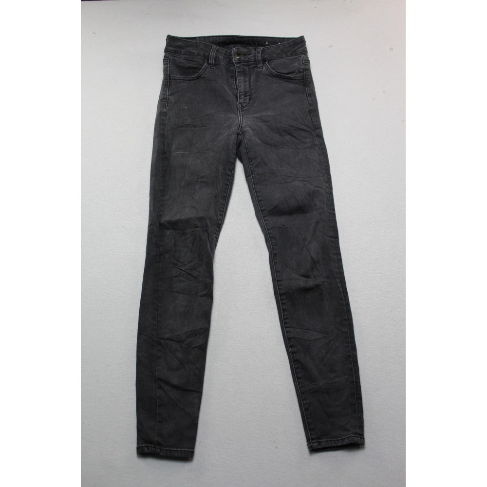 American Eagle Skinny Jeans Womens Size Four Gray Excellent Next Level Stretch
